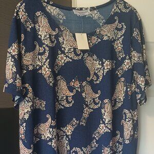 NWT 2x Summer Blouse